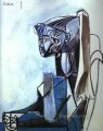 シルベットの肖像 パブロ・ピカソ 1954年